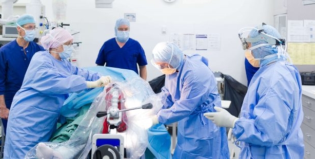 Hip replacement surgery